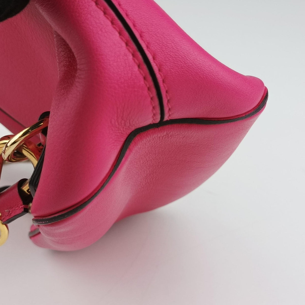Vintage Chloe FAYE mini Rose Leather × suede  backpack/rucksack | stylenewstar