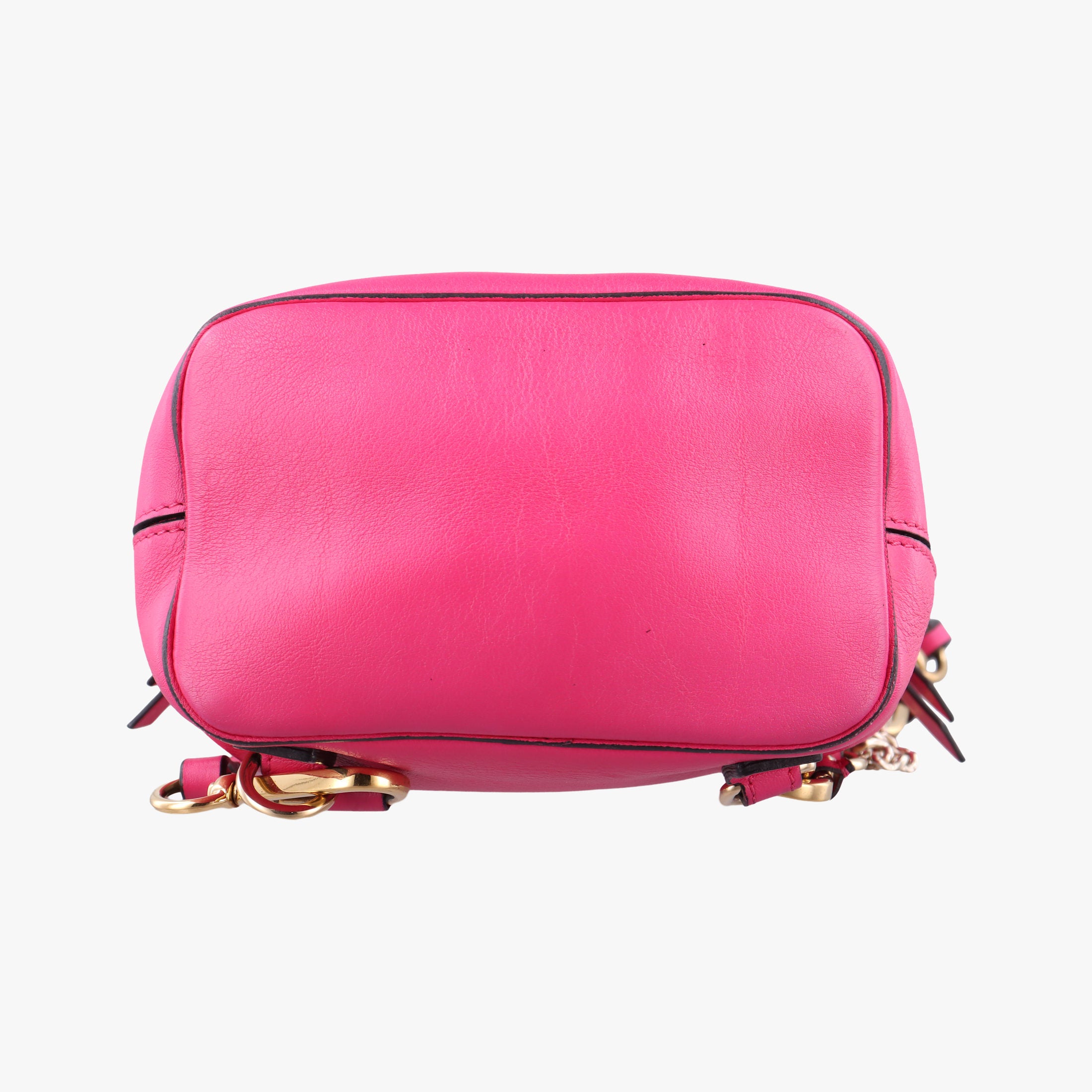 Vintage Chloe FAYE mini Rose Leather × suede  backpack/rucksack | stylenewstar