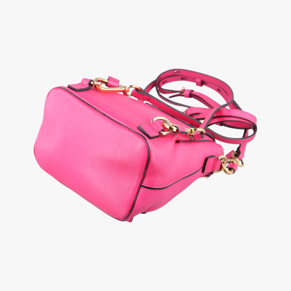 Vintage Chloe FAYE mini Rose Leather × suede  backpack/rucksack | stylenewstar