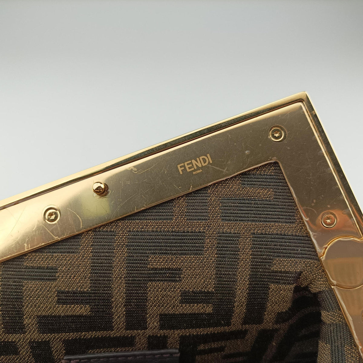 Secondhand Fendi First White Cotton 8BP129 shoulderbag | stylenewstar