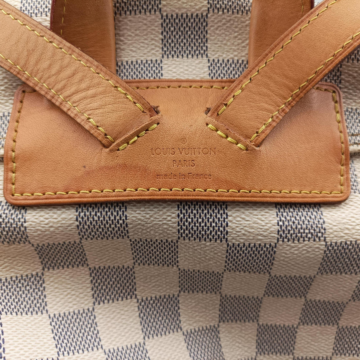 Pre-owned Louis Vuitton SPERONE　 Azur Damier Canvas N41578 backpack/rucksack | stylenewstar