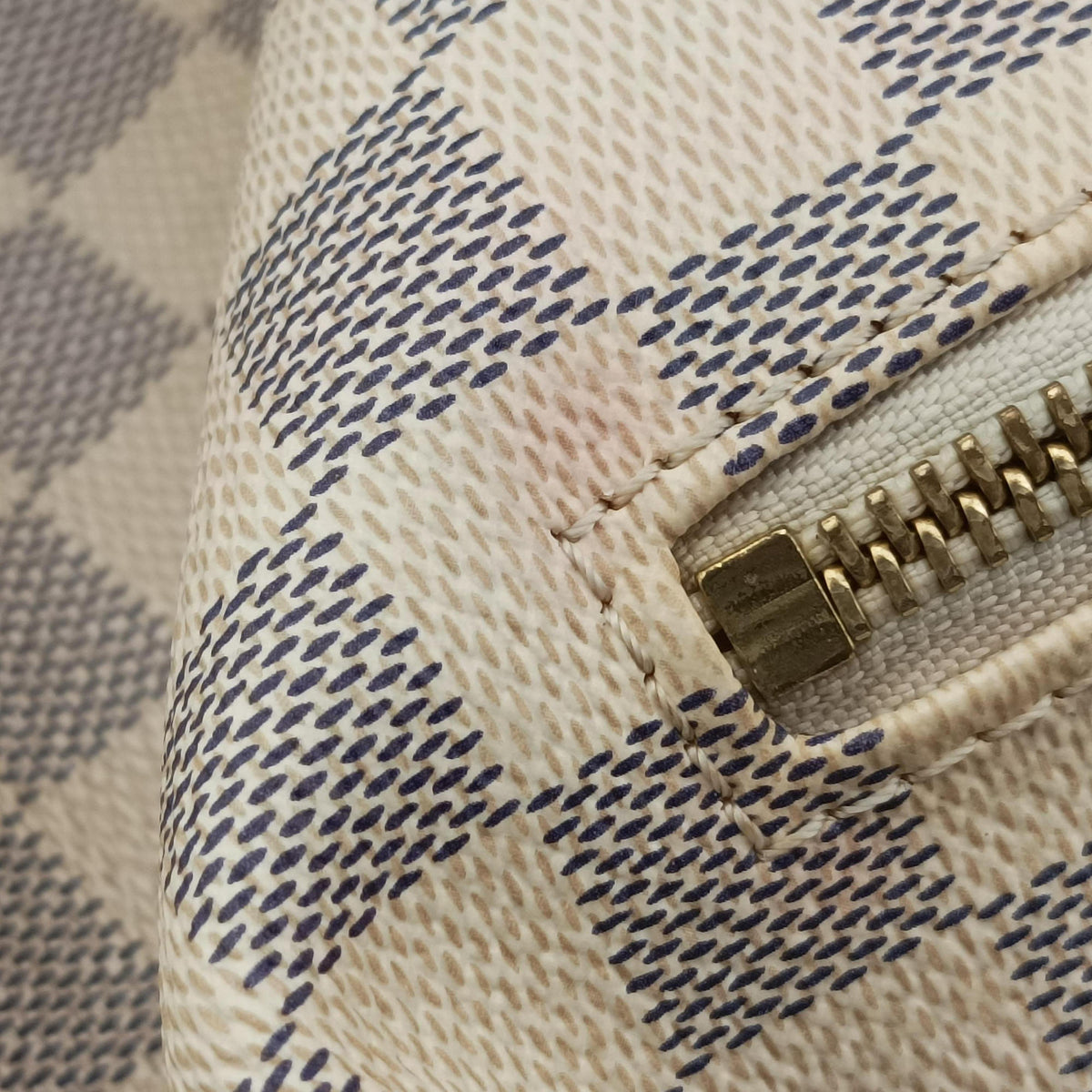 Pre-owned Louis Vuitton SPERONE　 Azur Damier Canvas N41578 backpack/rucksack | stylenewstar