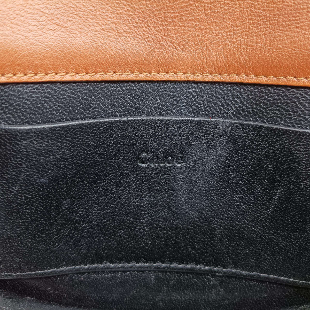 Pre-owned Chloe Nile Minaudiere Brown Leather  shoulderbag | stylenewstar