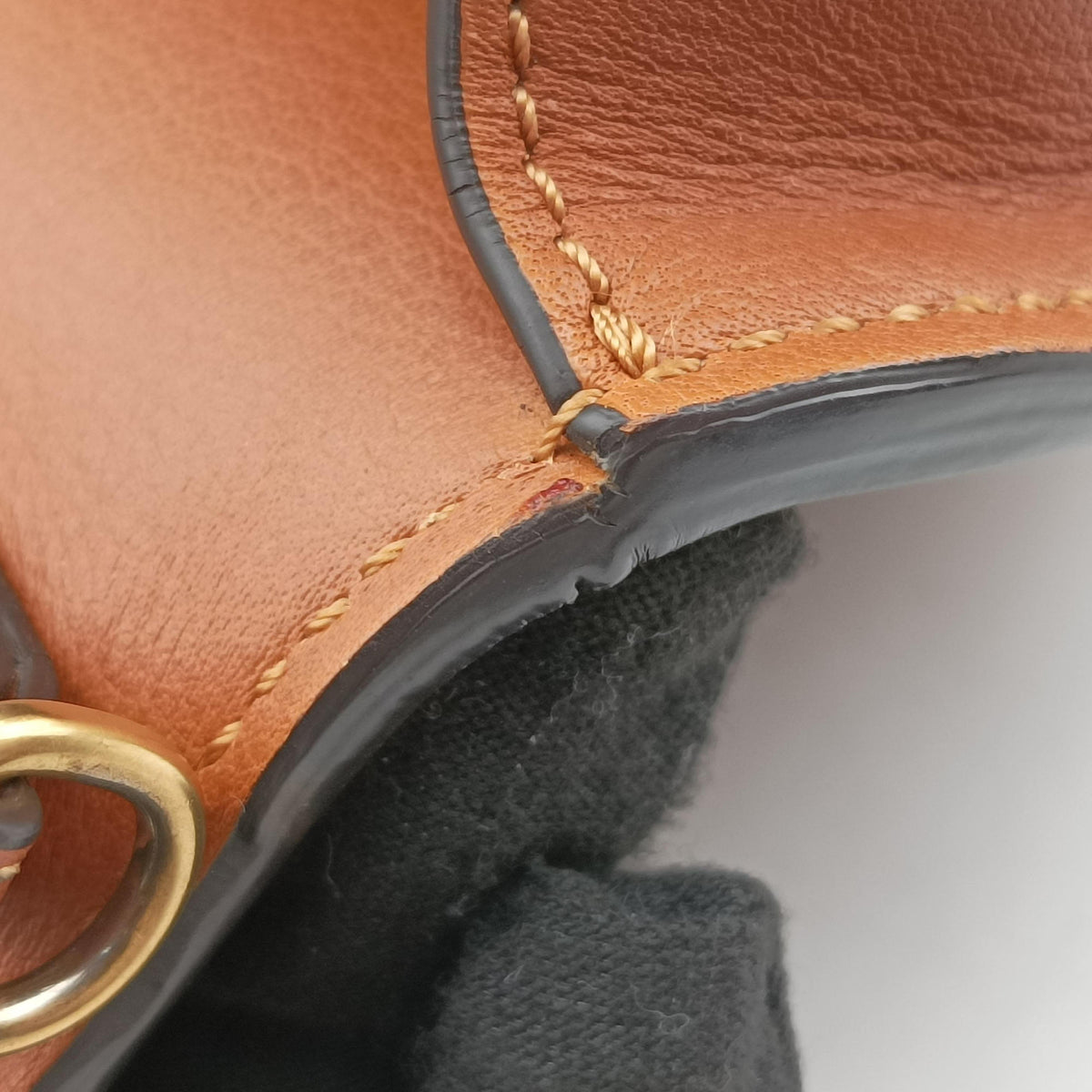 Pre-owned Chloe Nile Minaudiere Brown Leather  shoulderbag | stylenewstar