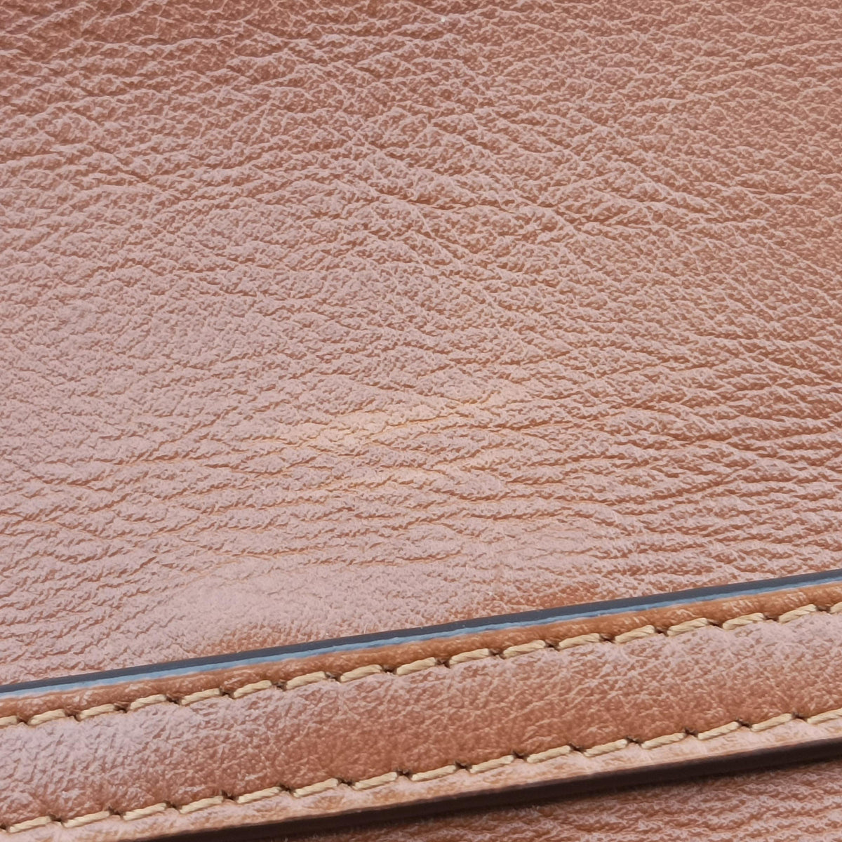 Pre-owned Chloe Nile Minaudiere Brown Leather  shoulderbag | stylenewstar