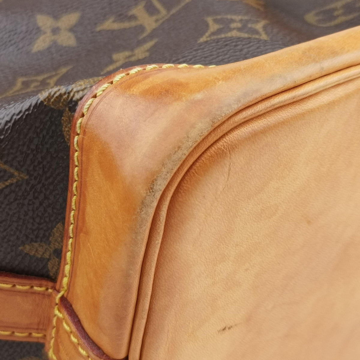 Pre-owned Louis Vuitton Noe BB Brown Monogram Canvas M40817 shoulderbag | stylenewstar
