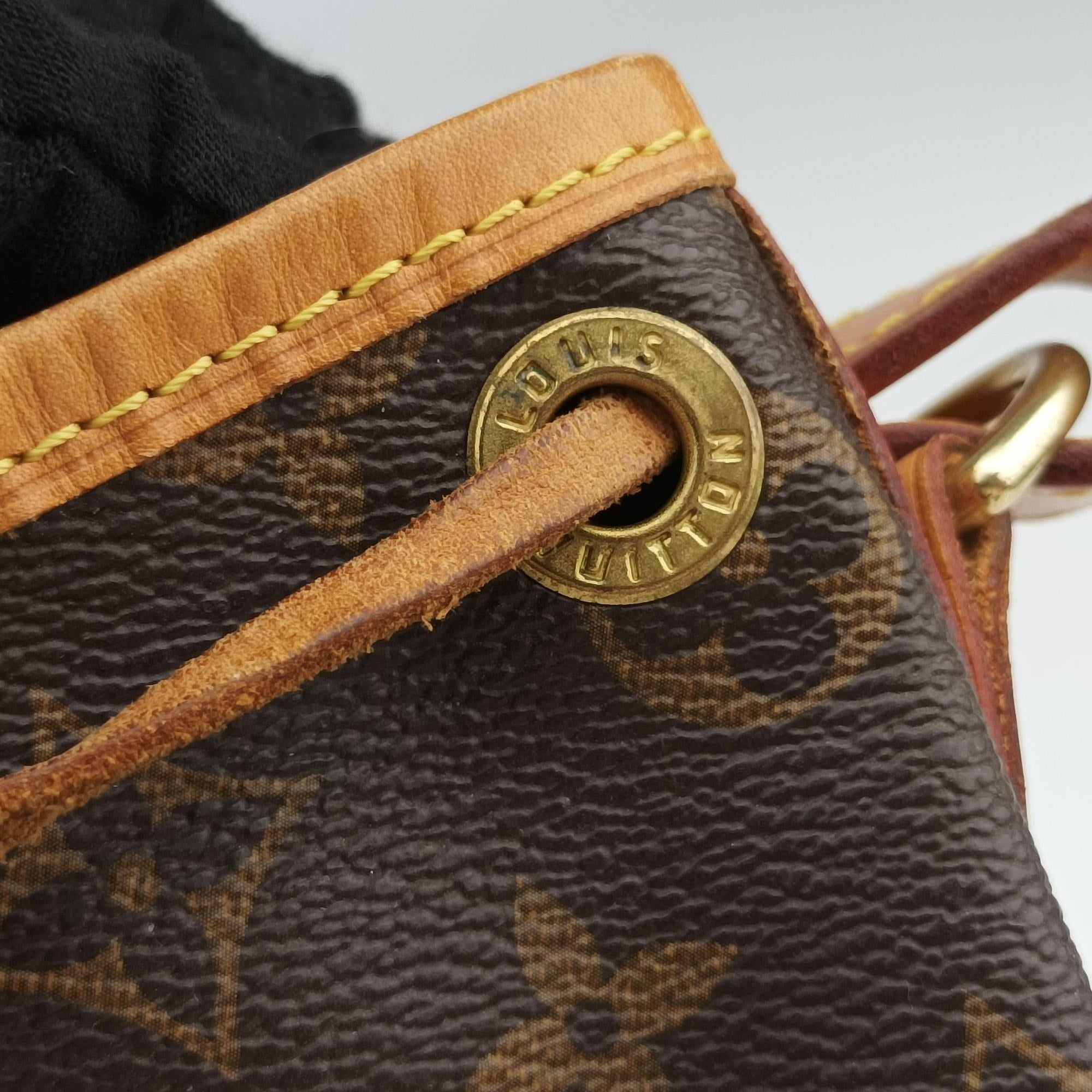 Pre-owned Louis Vuitton Noe BB Brown Monogram Canvas M40817 shoulderbag | stylenewstar
