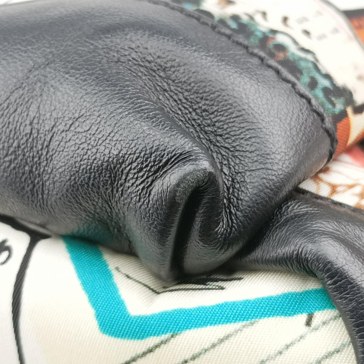 Pre-owned Fendi Karl Collage Multicolor Nylon × Leather  backpack/rucksack | stylenewstar