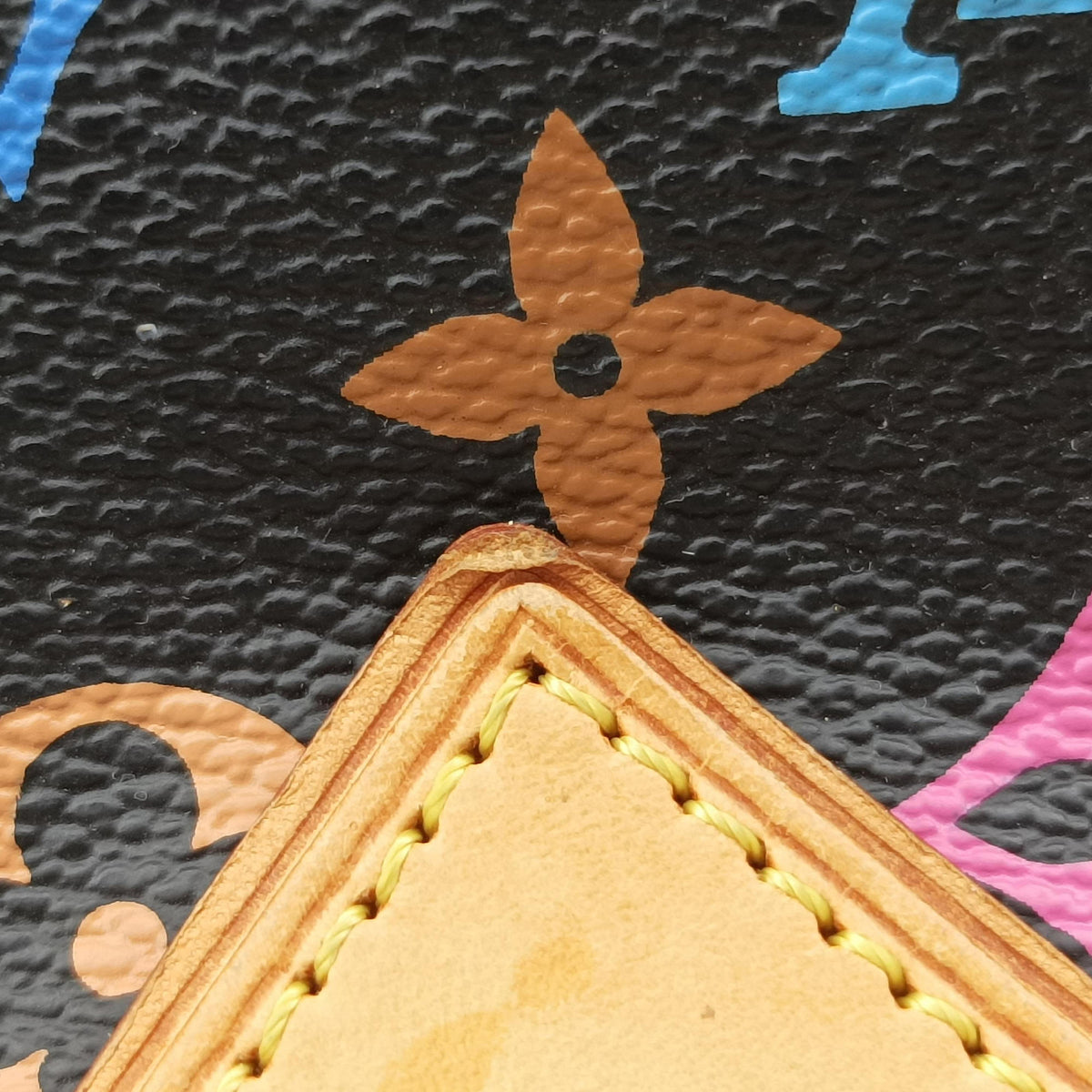 Secondhand Louis Vuitton AUDRA Noir Monogram Multicolor M40048 handbag | stylenewstar