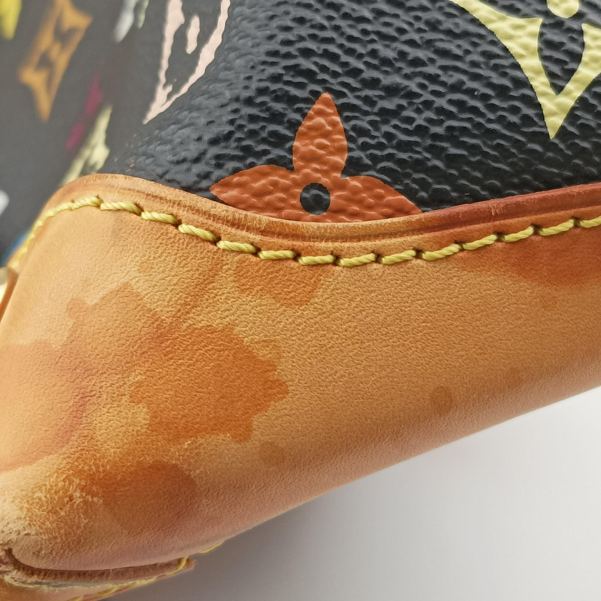 Secondhand Louis Vuitton AUDRA Noir Monogram Multicolor M40048 handbag | stylenewstar