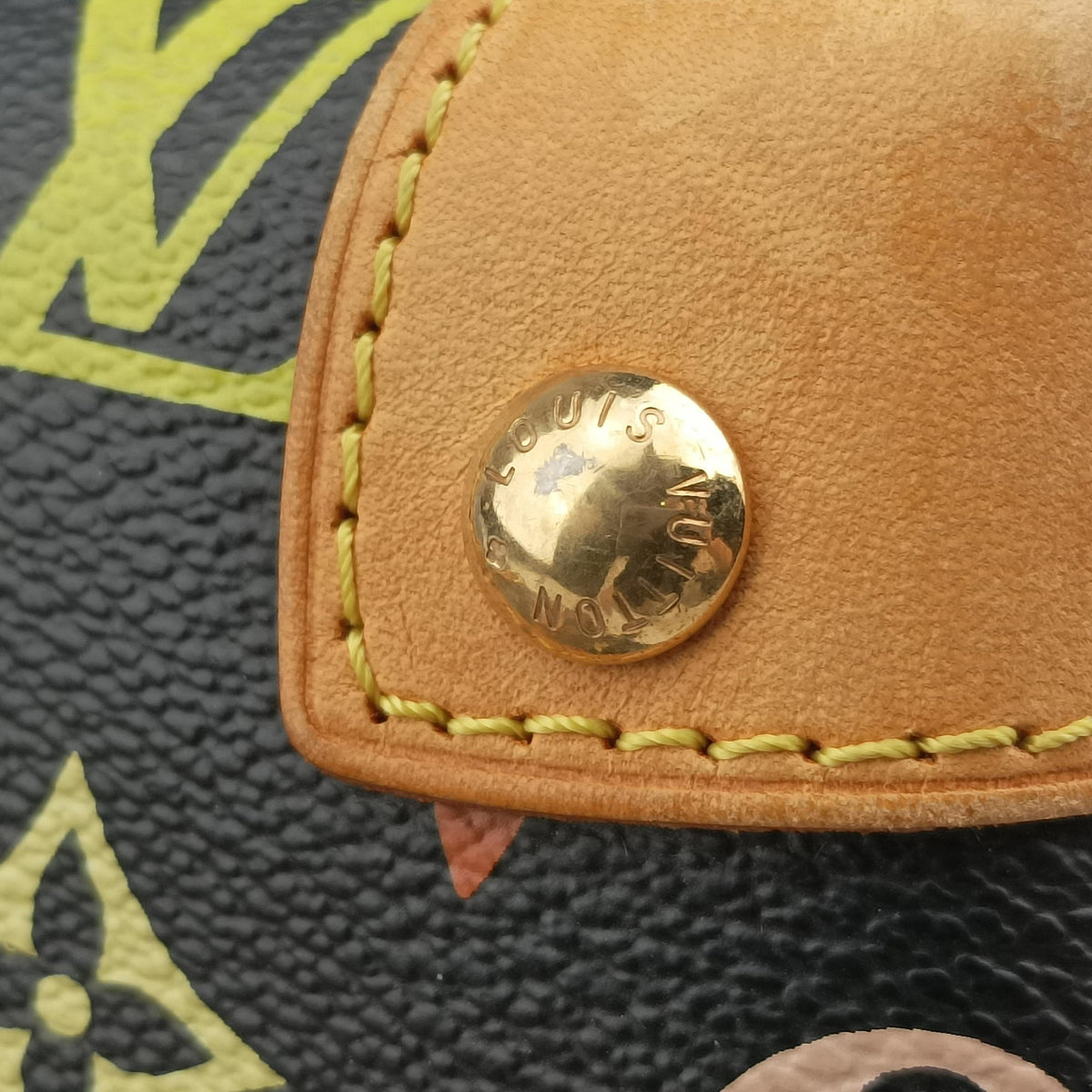 Secondhand Louis Vuitton AUDRA Noir Monogram Multicolor M40048 handbag | stylenewstar