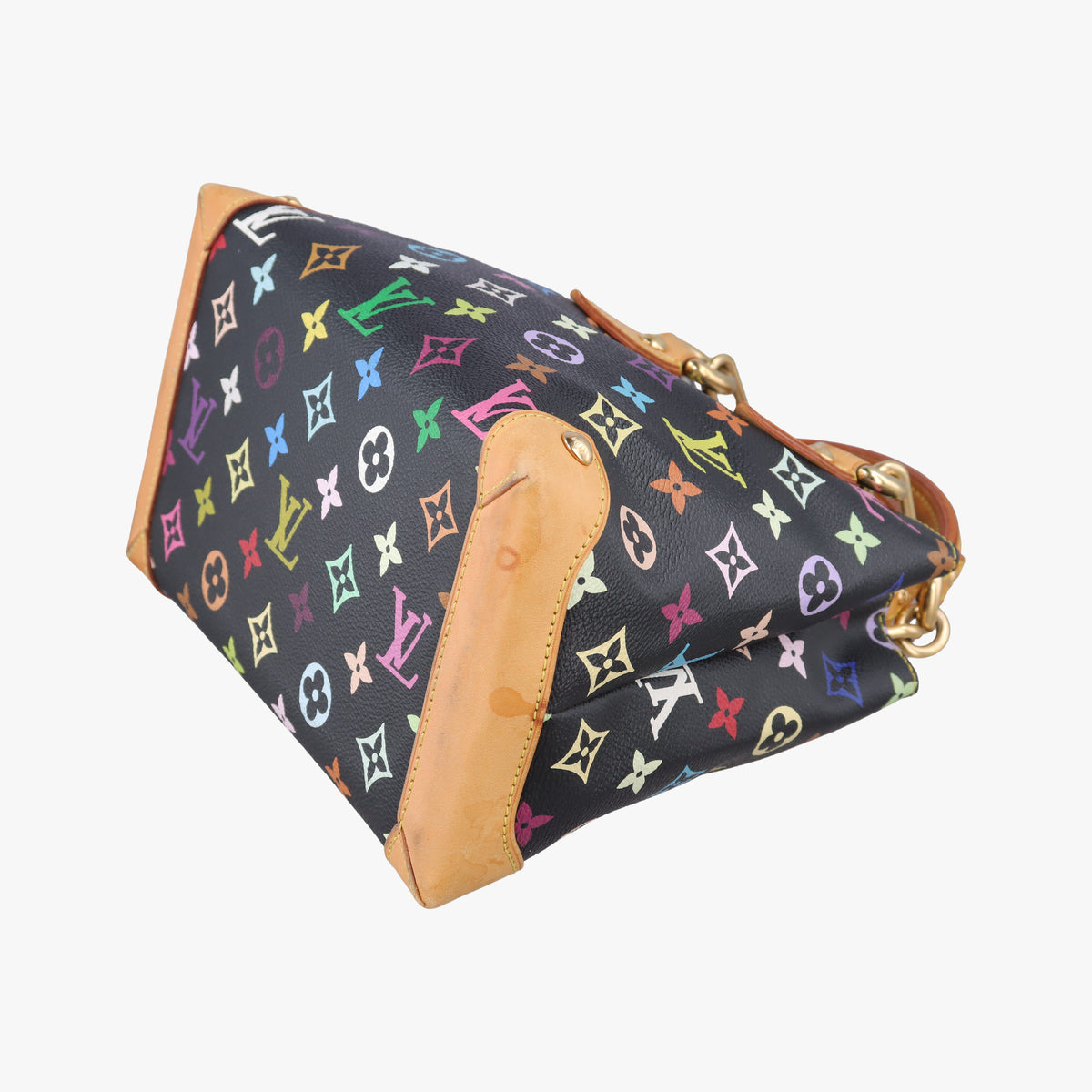Secondhand Louis Vuitton AUDRA Noir Monogram Multicolor M40048 handbag | stylenewstar