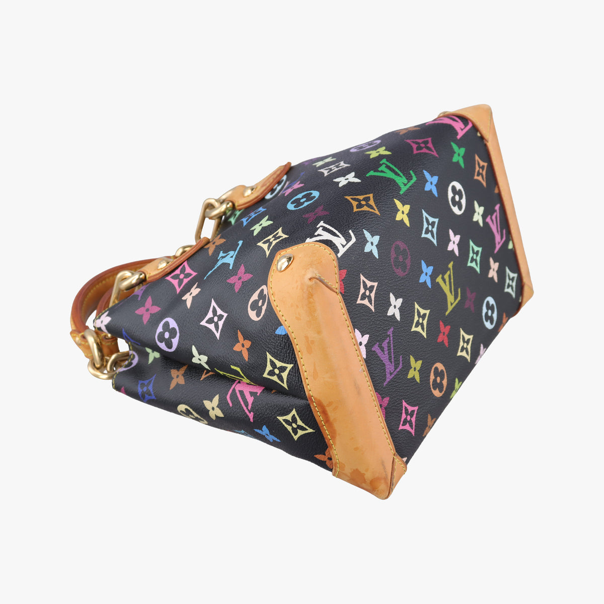 Secondhand Louis Vuitton AUDRA Noir Monogram Multicolor M40048 handbag | stylenewstar