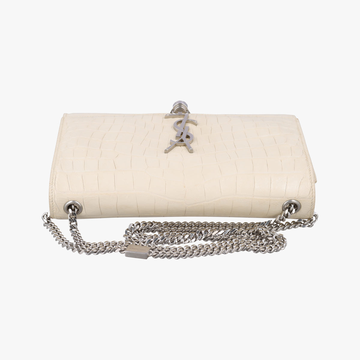 Pre-owned Yves Saint Laurent KATE Beige Leather 354119 shoulderbag | stylenewstar