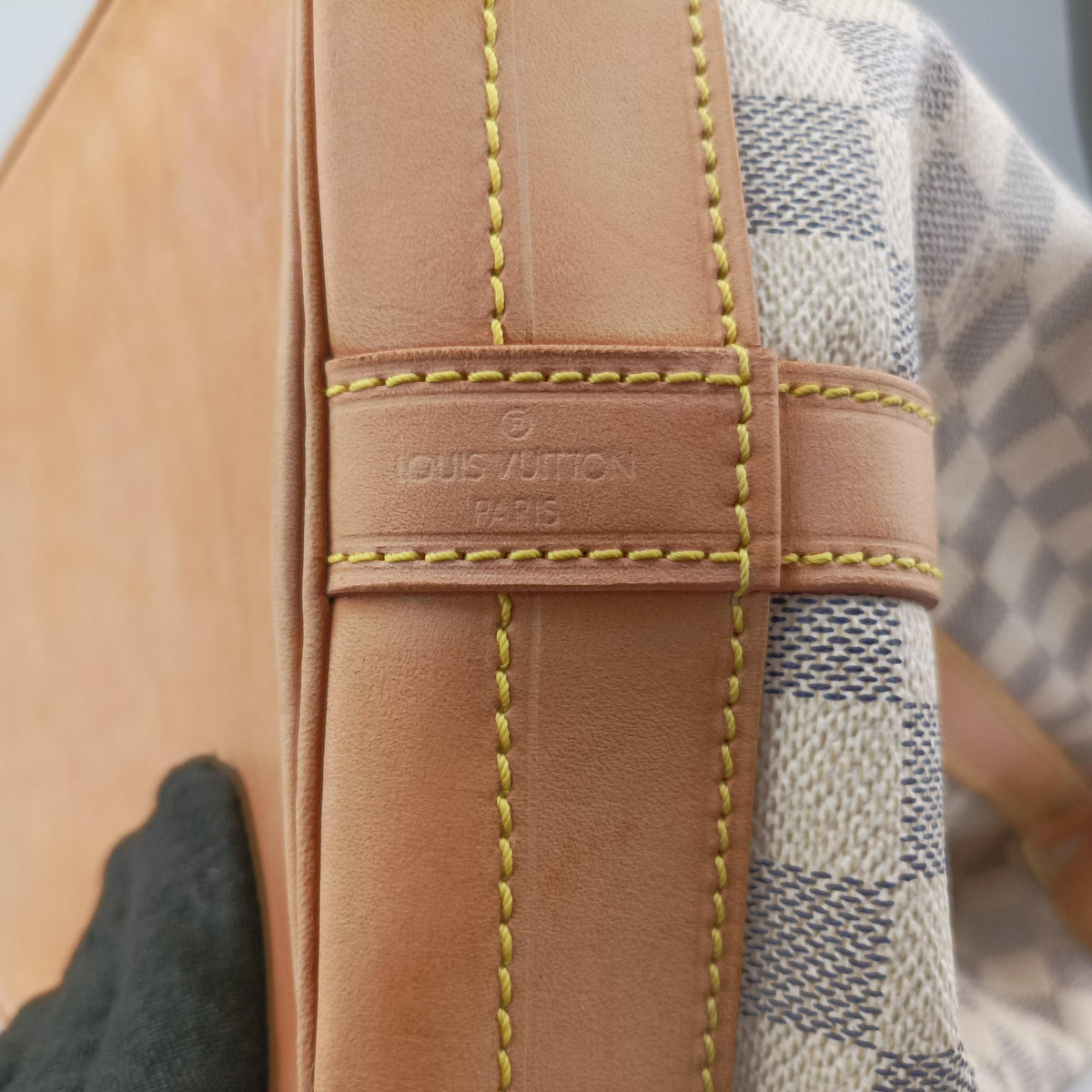 Pre-owned Louis Vuitton NOe Azur Damier Canvas N42222 shoulderbag | stylenewstar