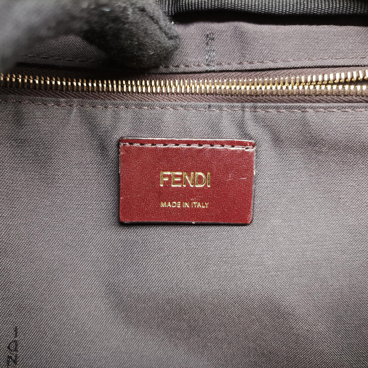 Pre-owned Fendi Fila Collaboration Zucca Pattern Logomania Brown PVC coated canvas 7VA434 bum bag/waist bag | stylenewstar