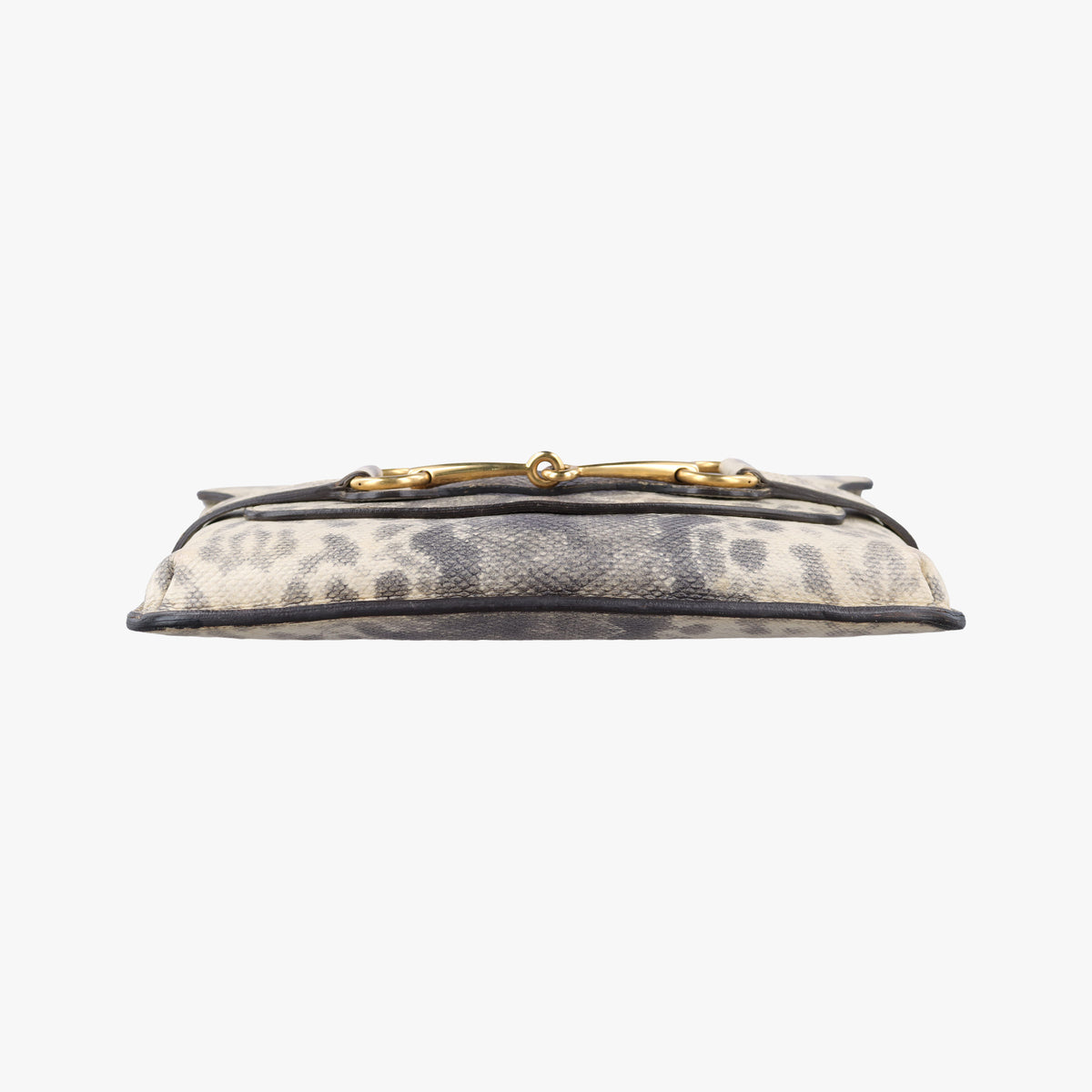 Pre-owned Gucci Bright Bit White×Gary Leather 317636 shoulderbag | stylenewstar