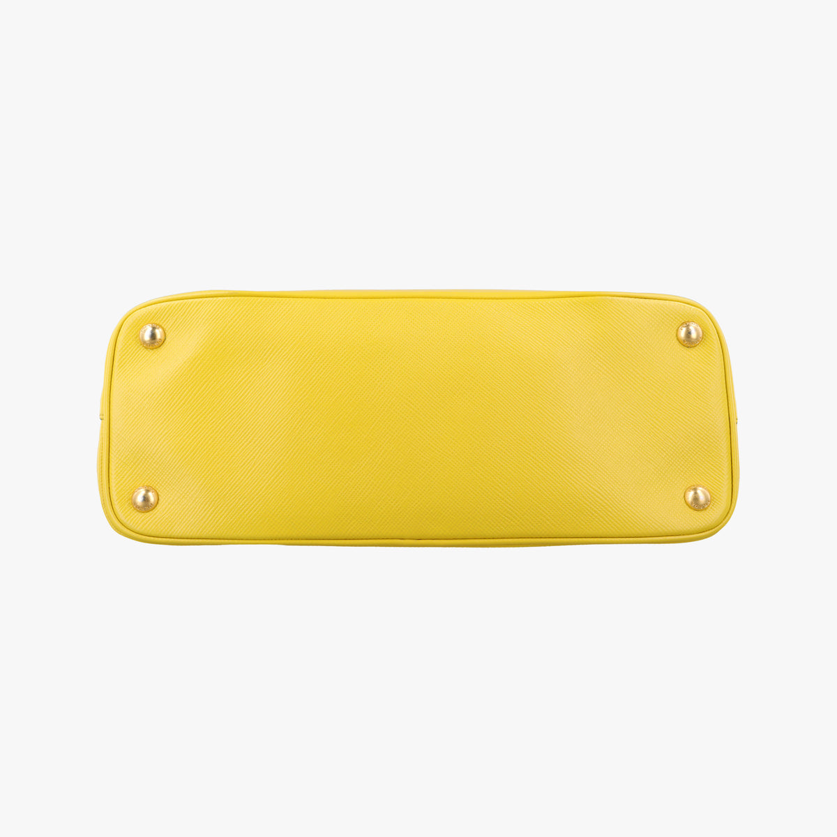 Secondhand Prada Cuir Top Handle Yellow SAFFIANO Leather BL0902 shoulderbag | stylenewstar