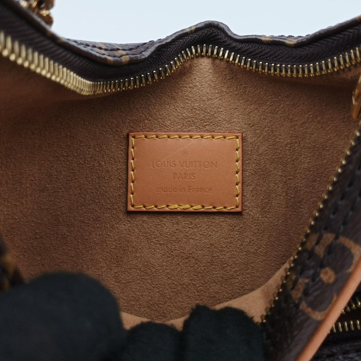 Pre-owned Louis Vuitton LOOP Brown×Beige Monogram Canvas M81098 shoulderbag | stylenewstar