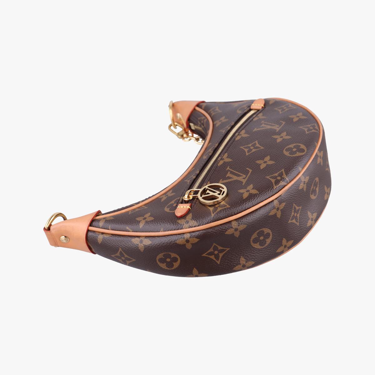 Pre-owned Louis Vuitton LOOP Brown×Beige Monogram Canvas M81098 shoulderbag | stylenewstar