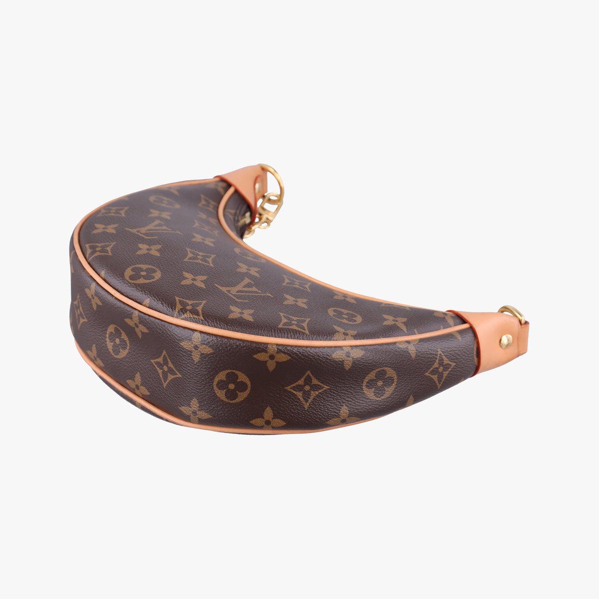 Pre-owned Louis Vuitton LOOP Brown×Beige Monogram Canvas M81098 shoulderbag | stylenewstar