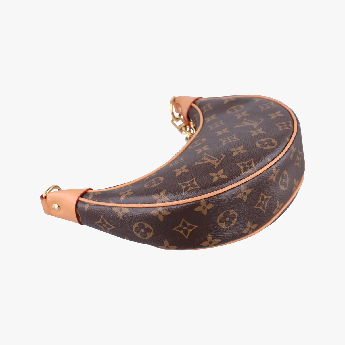 Pre-owned Louis Vuitton LOOP Brown×Beige Monogram Canvas M81098 shoulderbag | stylenewstar