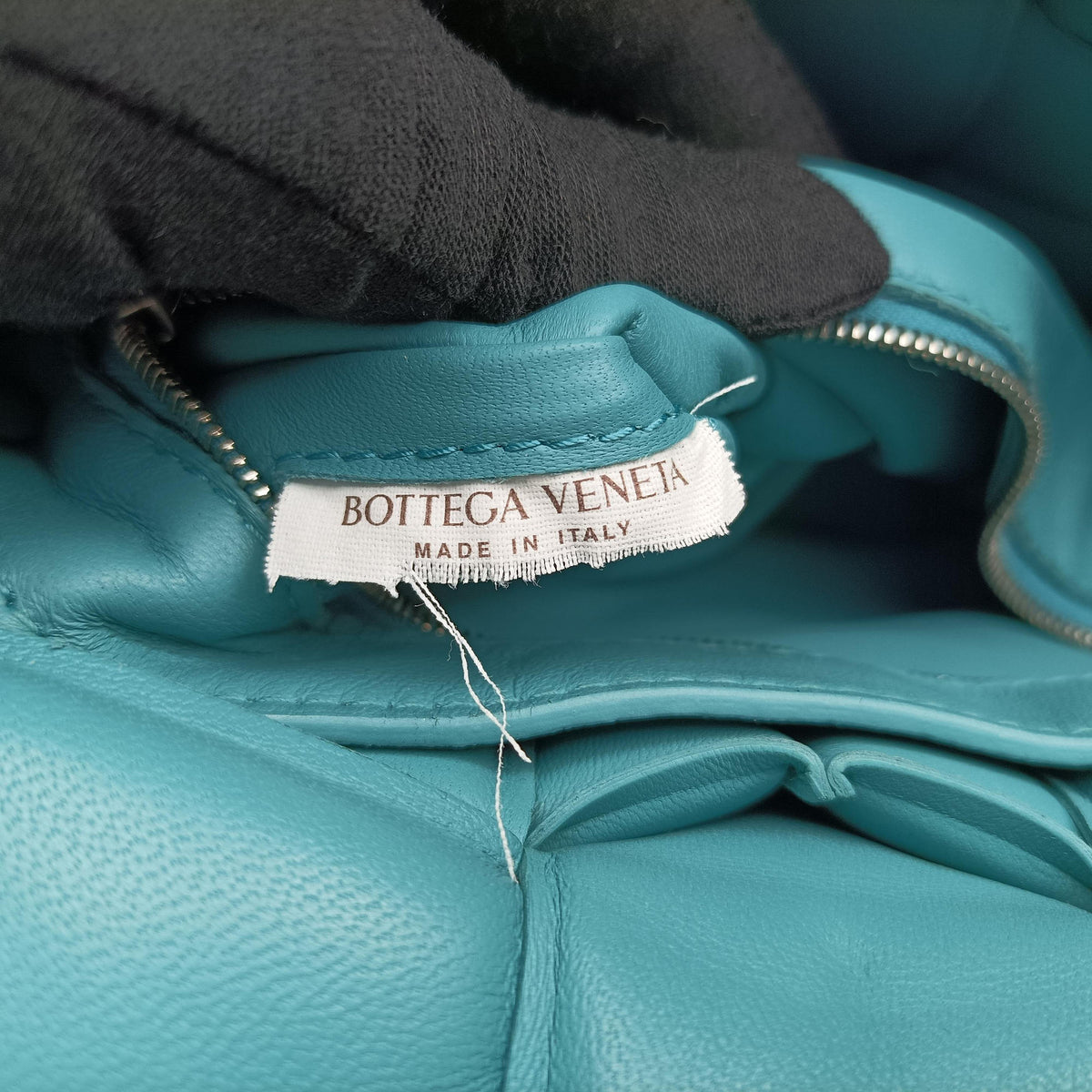 Pre-owned Bottega Veneta Padded Cassette Blue lambskin 591970 shoulderbag | stylenewstar