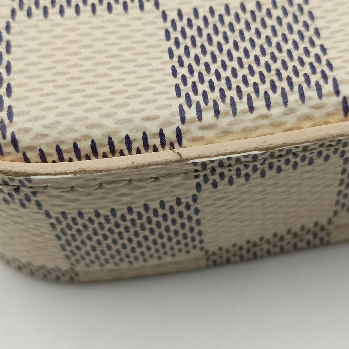 Pre-owned Louis Vuitton Pochette Felicie AZUR Damier Canvas N63106 shoulderbag | stylenewstar