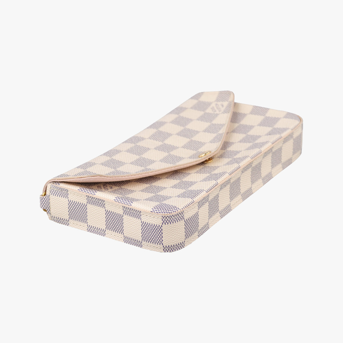 Pre-owned Louis Vuitton Pochette Felicie AZUR Damier Canvas N63106 shoulderbag | stylenewstar