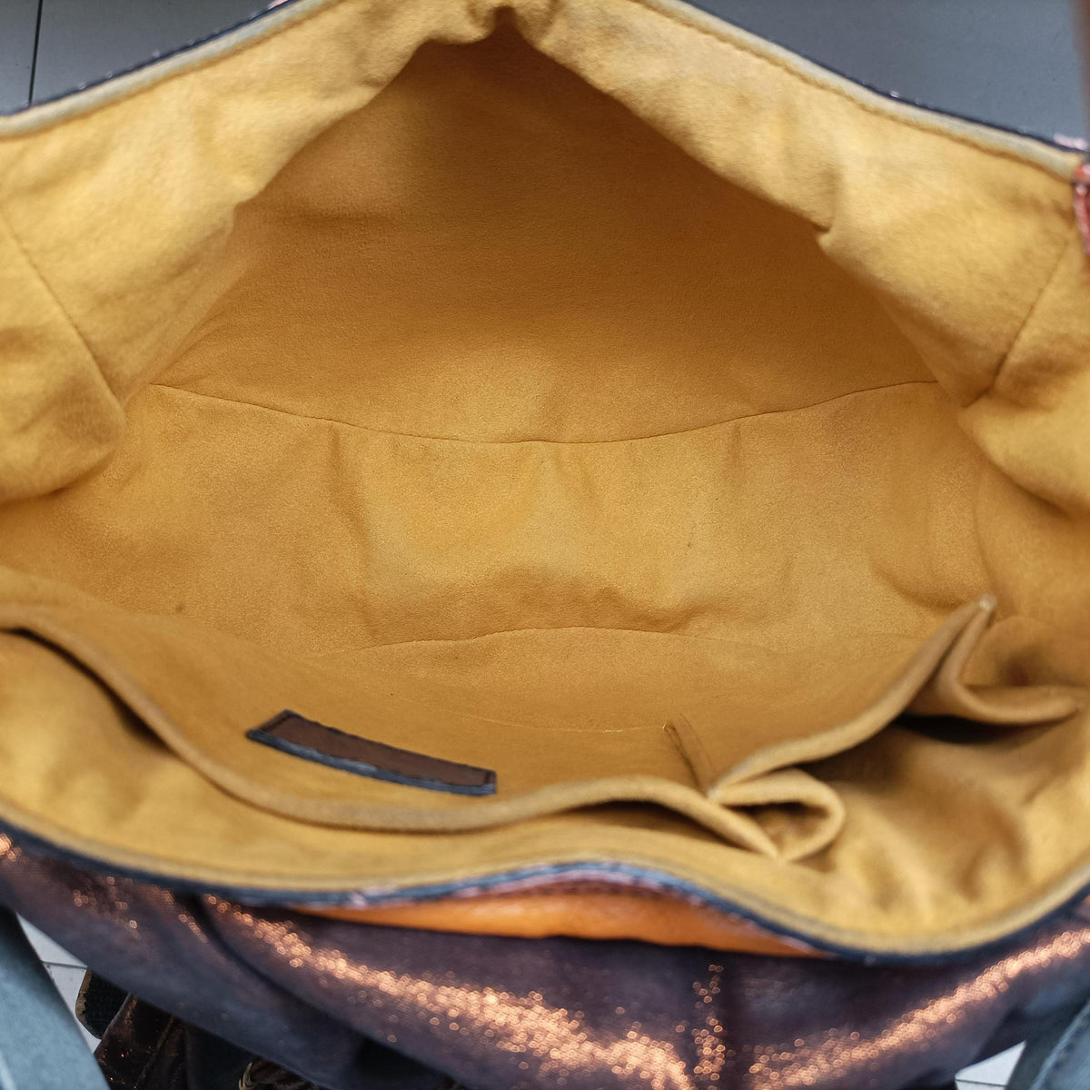 Pre-owned Louis Vuitton Kalahari PM JAUNE Monogram Exotic Leather×Python M97000 shoulderbag | stylenewstar