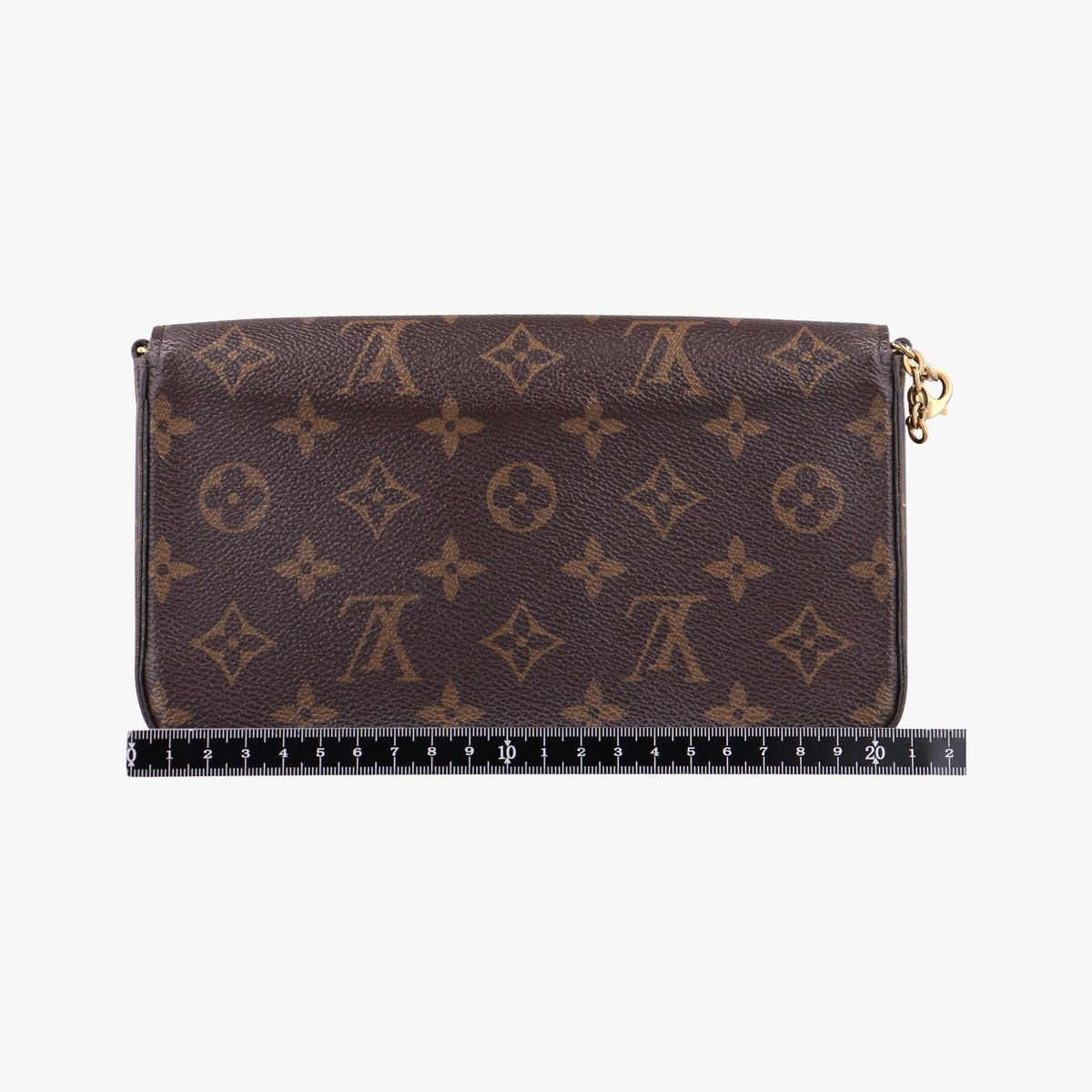 Pre-owned Louis Vuitton Pochette FeLICIE Brown Monogram Canvas M61276 shoulderbag | stylenewstar