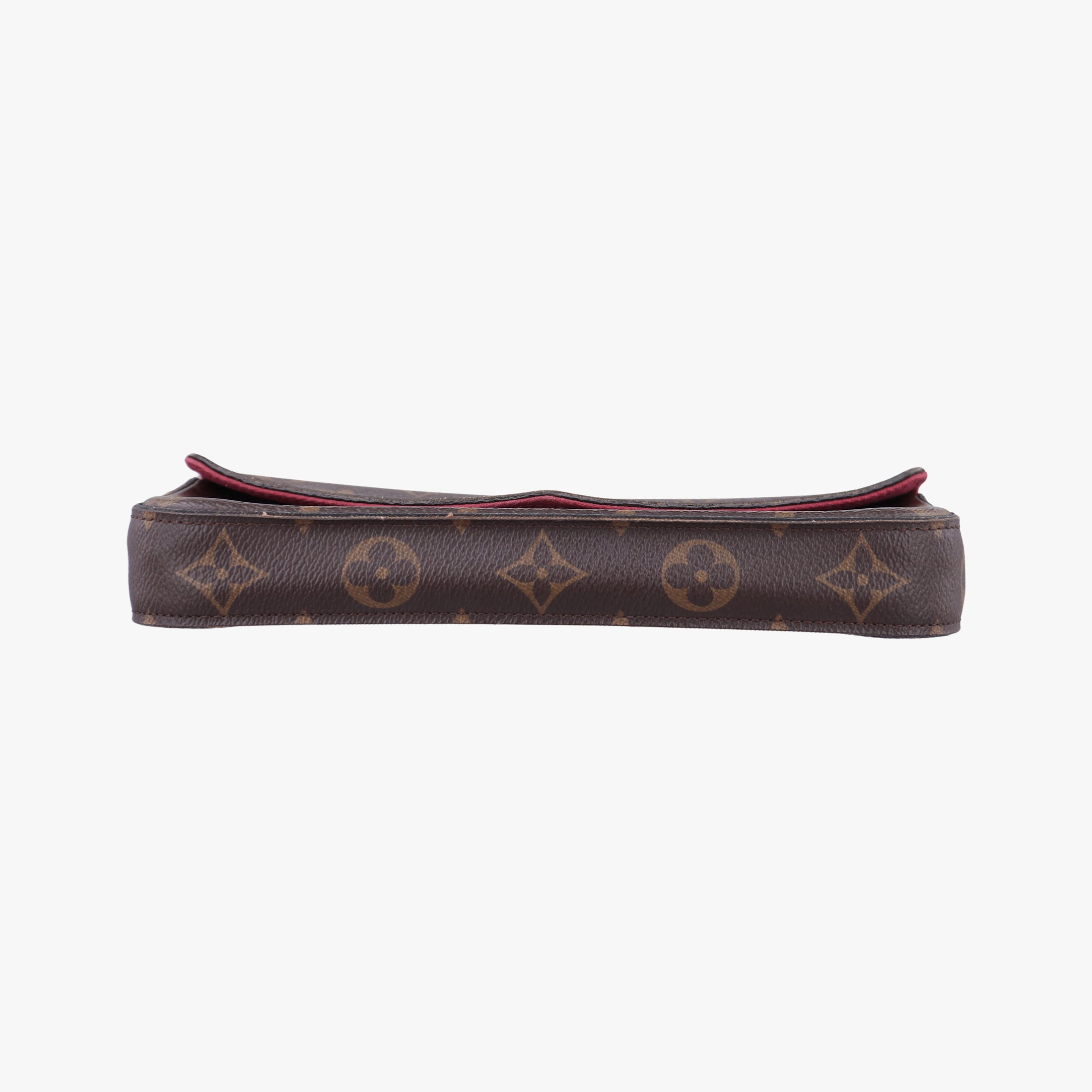 Pre-owned Louis Vuitton Pochette FeLICIE Brown Monogram Canvas M61276 shoulderbag | stylenewstar