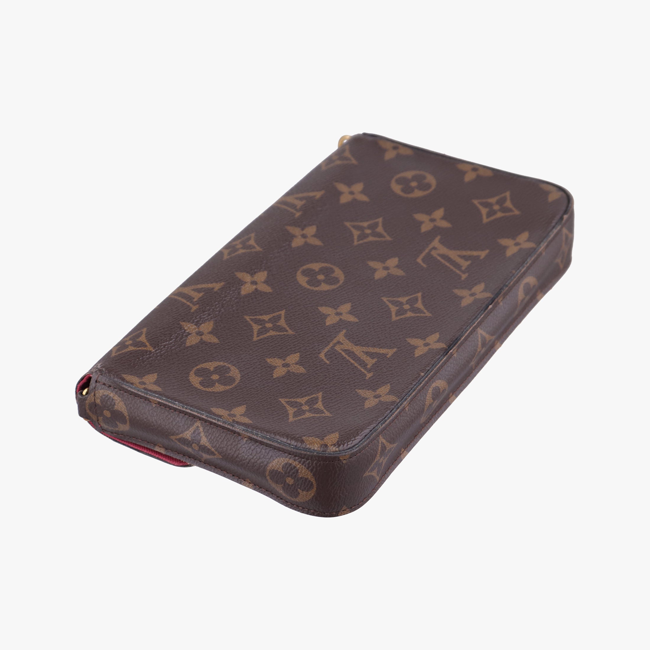 Pre-owned Louis Vuitton Pochette FeLICIE Brown Monogram Canvas M61276 shoulderbag | stylenewstar