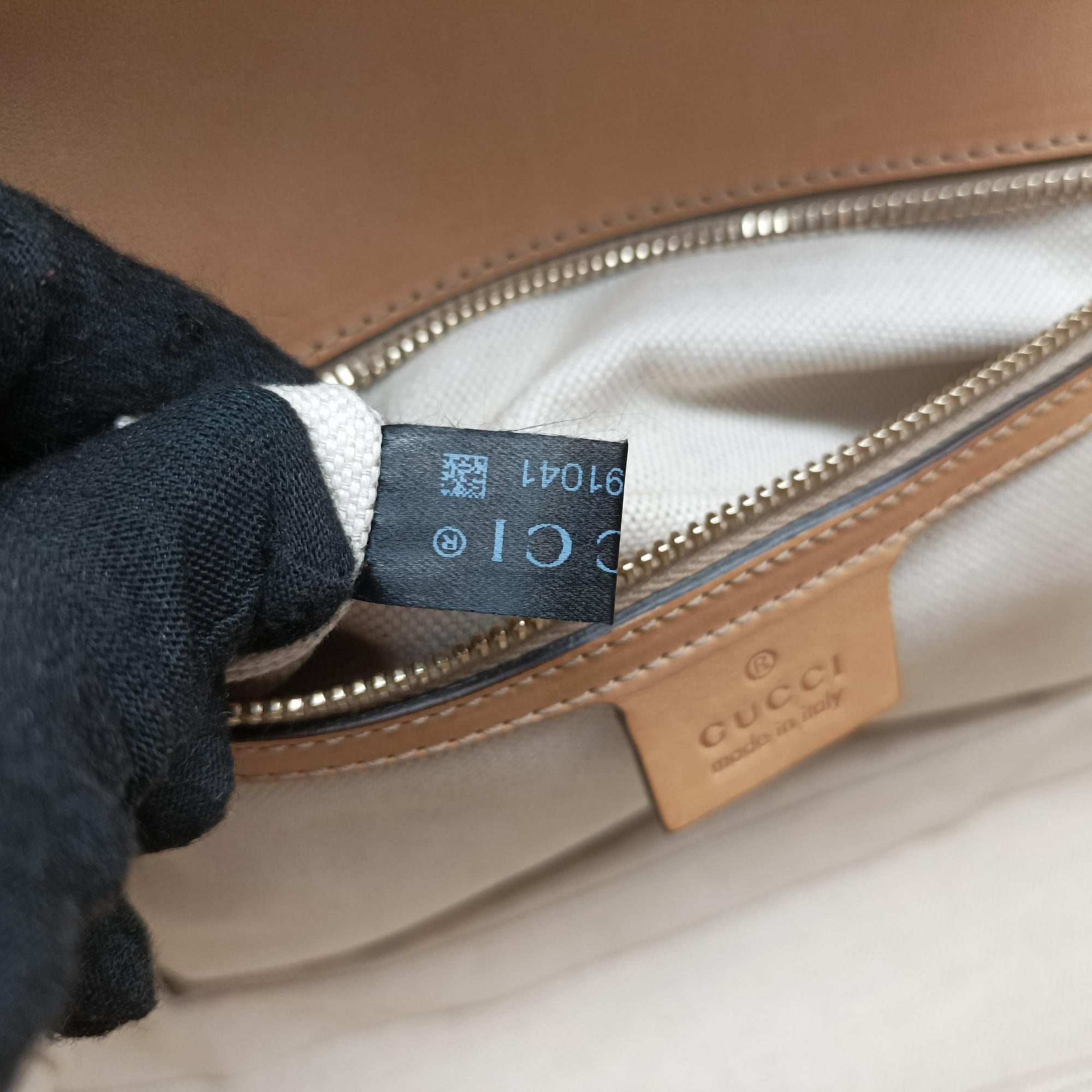 Pre-owned Gucci New Bamboo Multicolour ponyhair×leather 254884 shoulderbag | stylenewstar