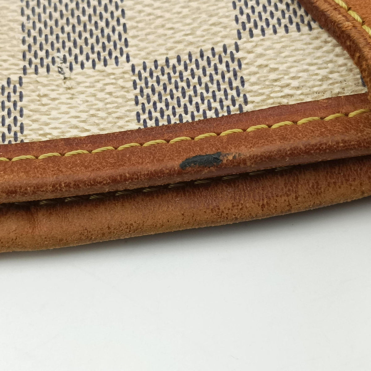 Secondhand Louis Vuitton Neverfull MM Azur Damier Canvas N51107 handbag | stylenewstar