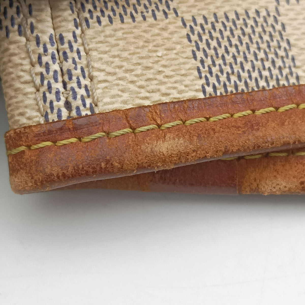 Secondhand Louis Vuitton Neverfull MM Azur Damier Canvas N51107 handbag | stylenewstar