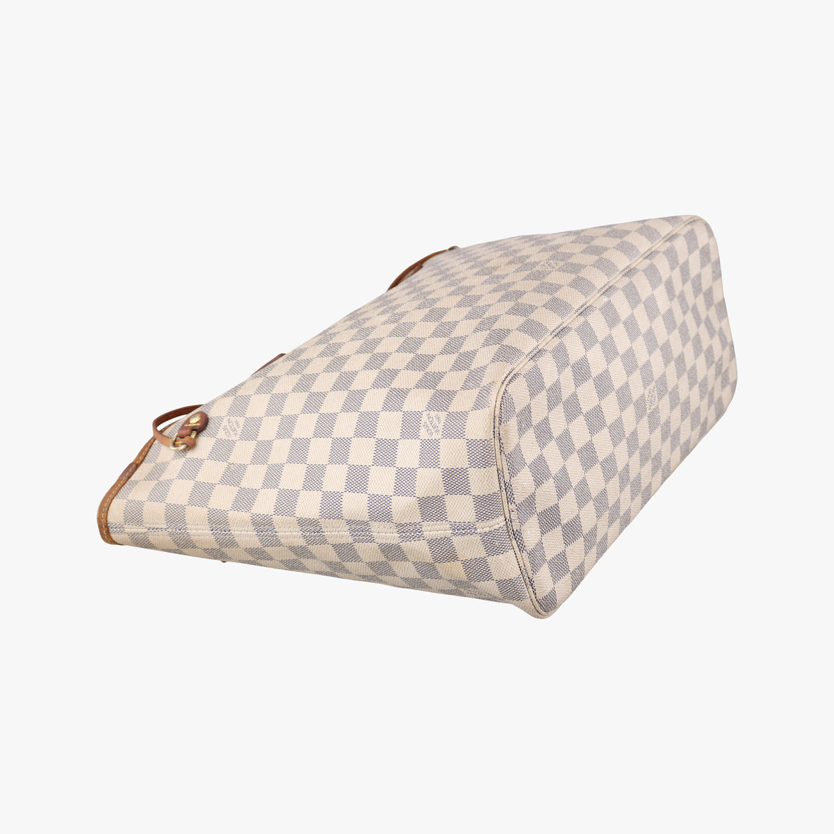 Secondhand Louis Vuitton Neverfull MM Azur Damier Canvas N51107 handbag | stylenewstar