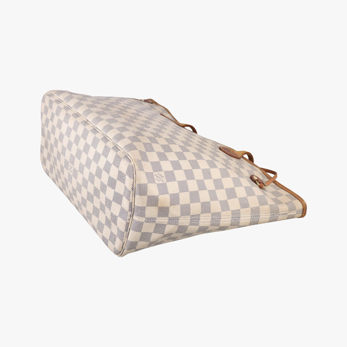 Secondhand Louis Vuitton Neverfull MM Azur Damier Canvas N51107 handbag | stylenewstar