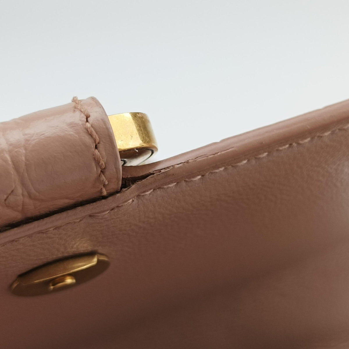 Pre-owned Balenciaga Hourglass Pink leather  shoulderbag | stylenewstar