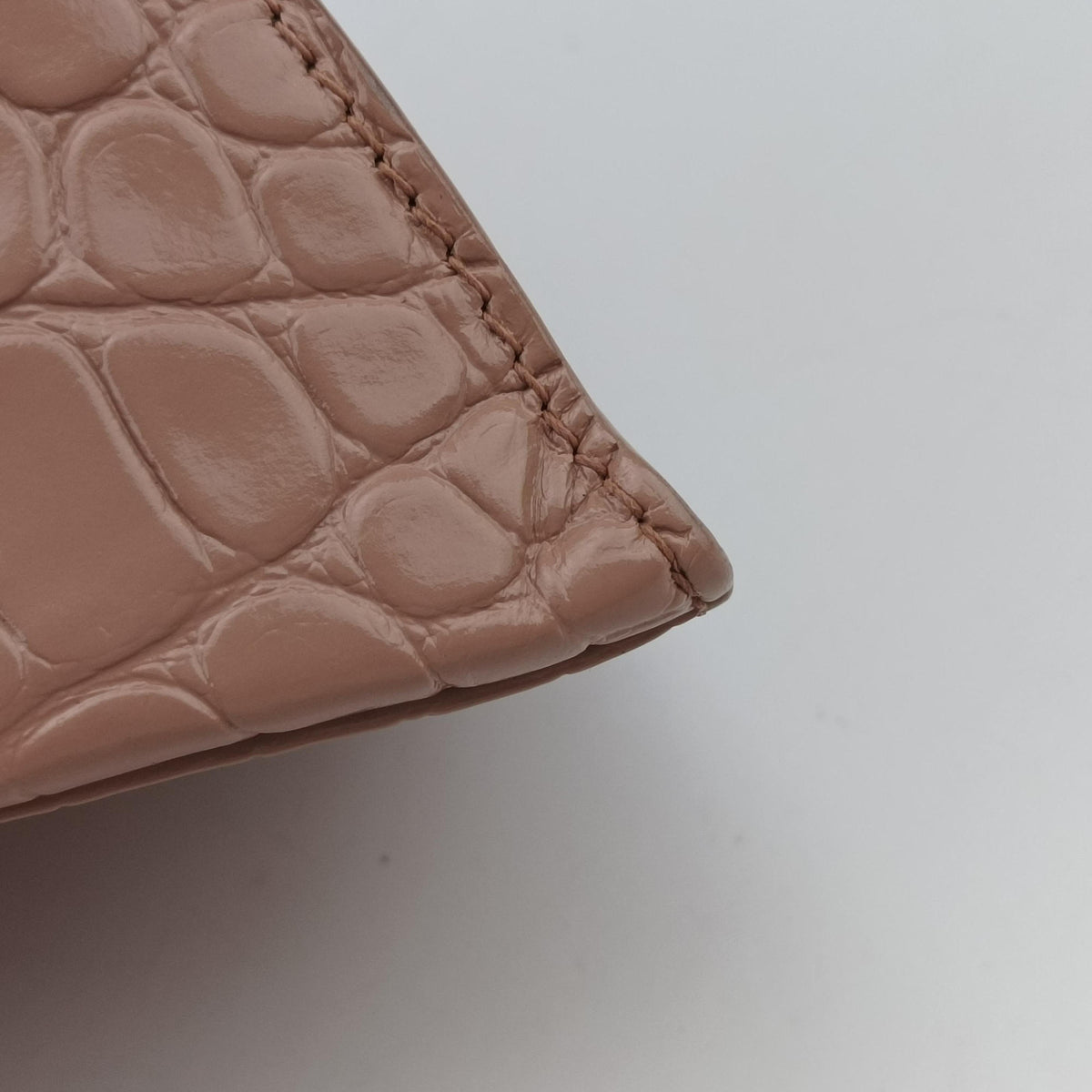 Pre-owned Balenciaga Hourglass Pink leather  shoulderbag | stylenewstar