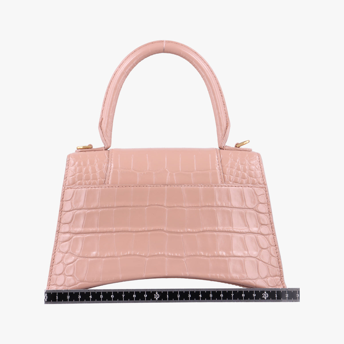 Pre-owned Balenciaga Hourglass Pink leather  shoulderbag | stylenewstar
