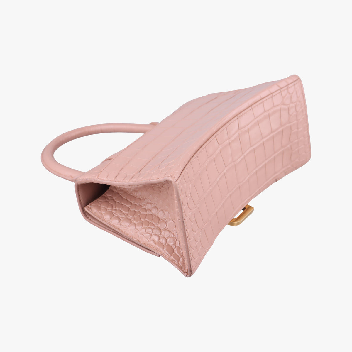 Pre-owned Balenciaga Hourglass Pink leather  shoulderbag | stylenewstar