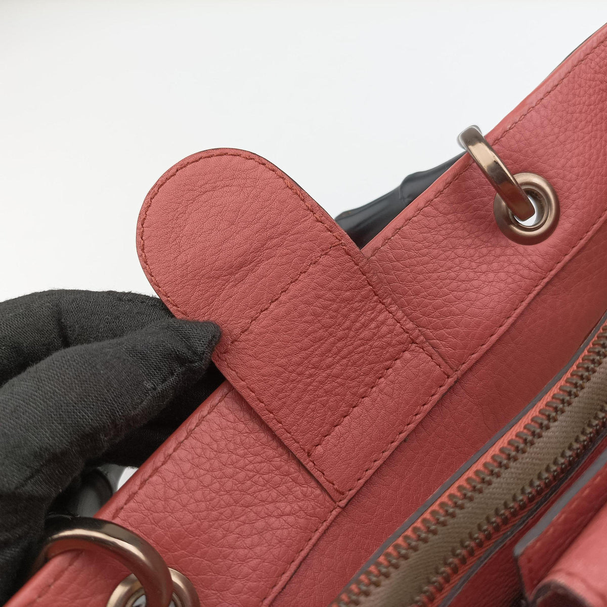 Pre-owned Gucci Bamboo Shopper Pink Leather 323660 shoulderbag | stylenewstar