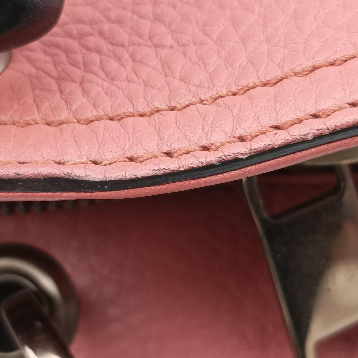 Pre-owned Gucci Bamboo Shopper Pink Leather 323660 shoulderbag | stylenewstar