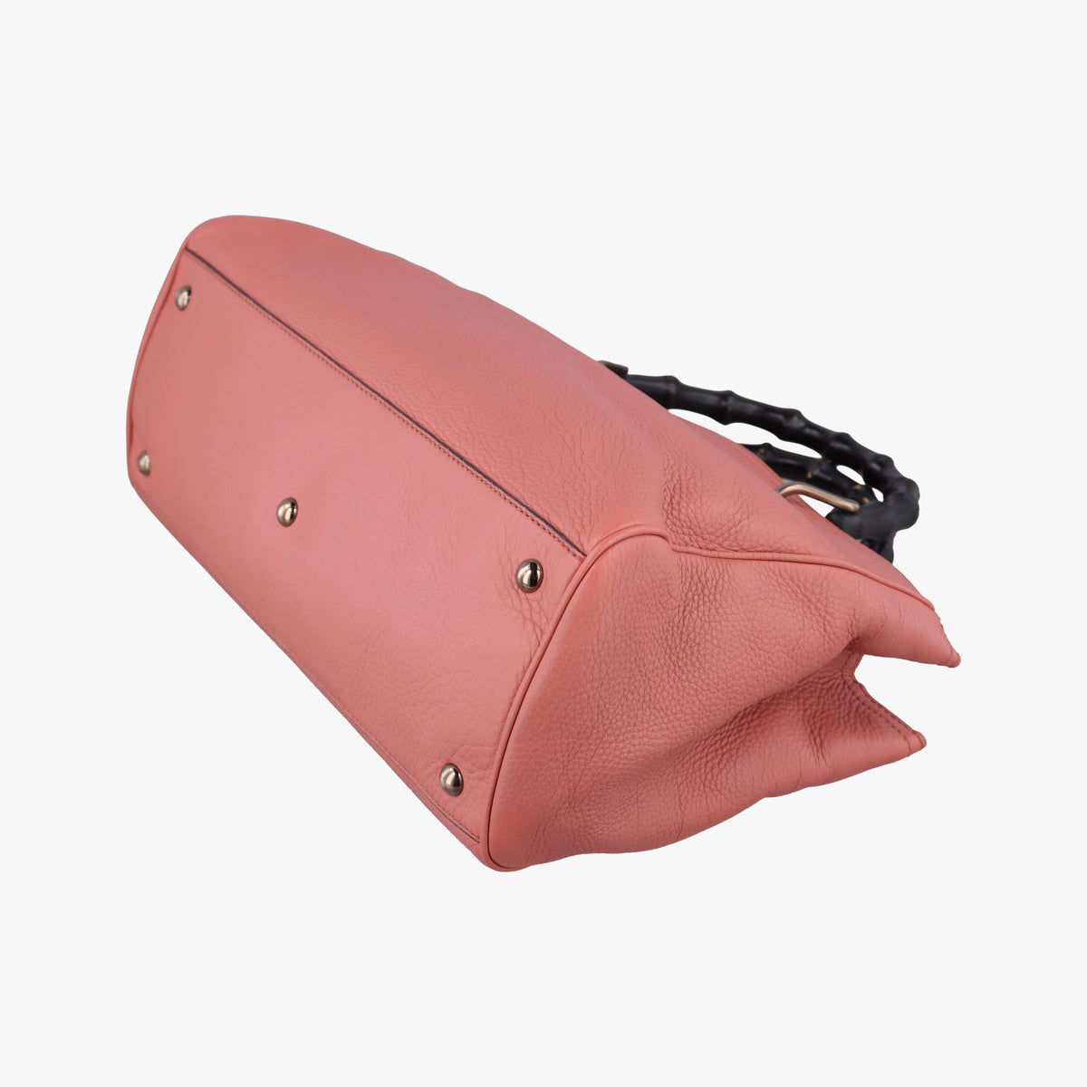 Pre-owned Gucci Bamboo Shopper Pink Leather 323660 shoulderbag | stylenewstar