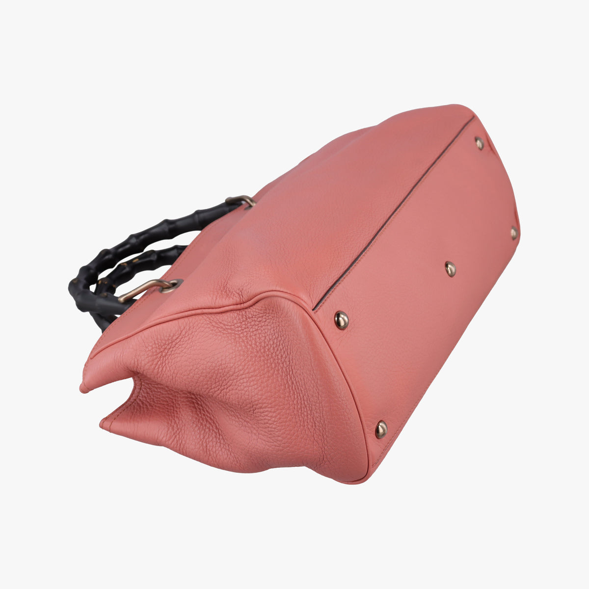 Pre-owned Gucci Bamboo Shopper Pink Leather 323660 shoulderbag | stylenewstar