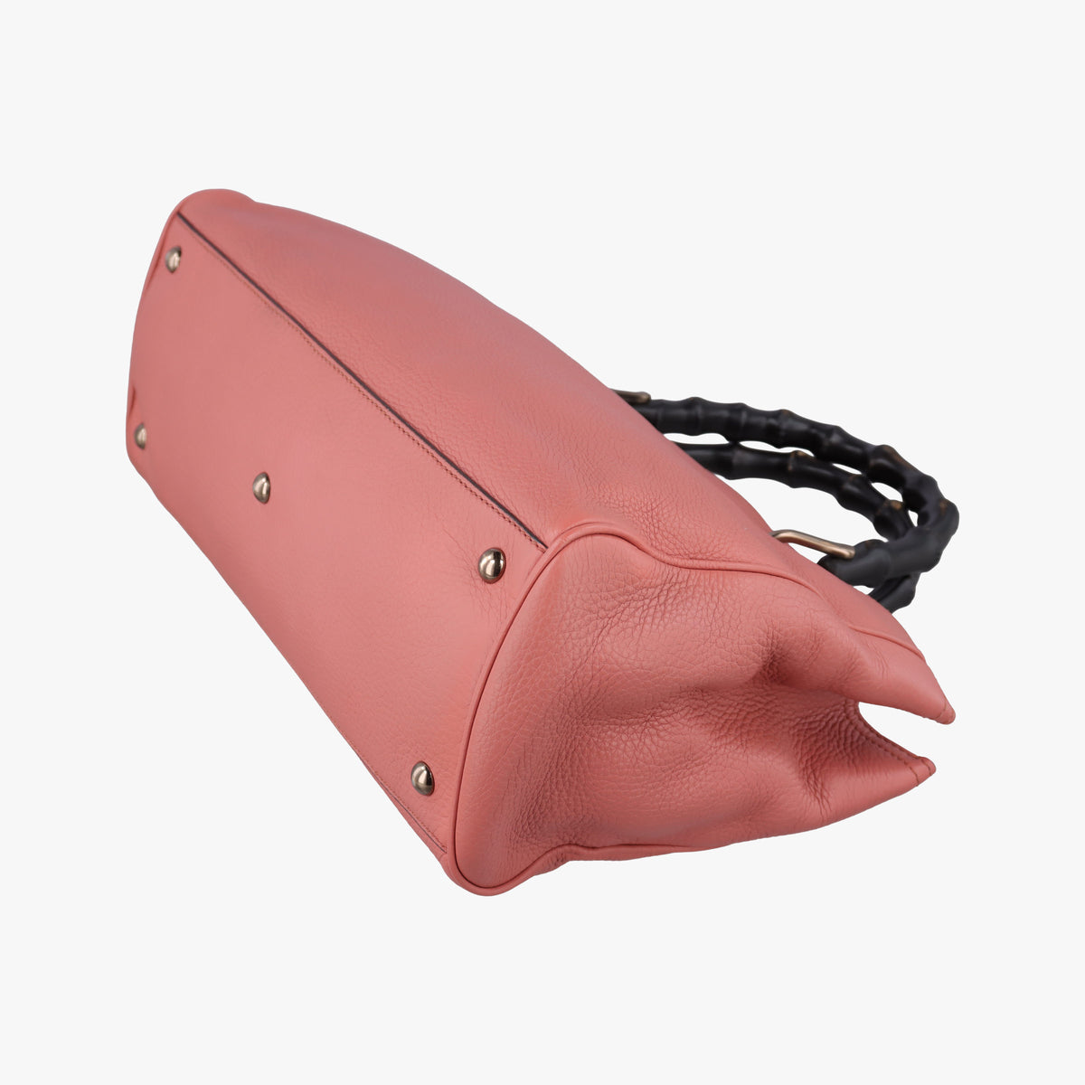 Pre-owned Gucci Bamboo Shopper Pink Leather 323660 shoulderbag | stylenewstar