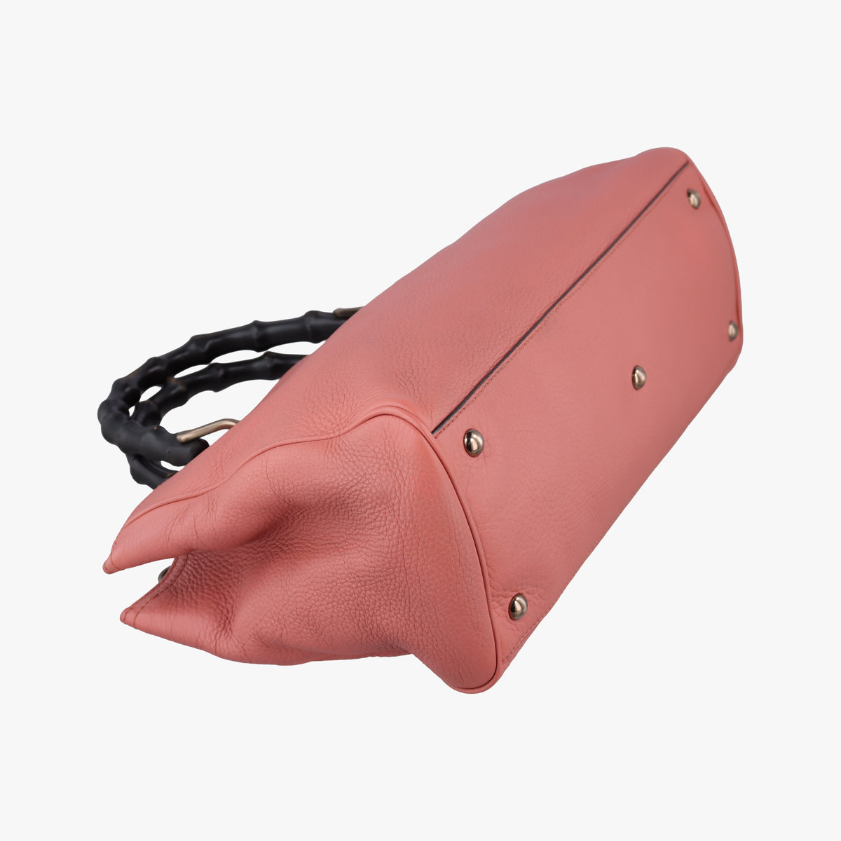 Pre-owned Gucci Bamboo Shopper Pink Leather 323660 shoulderbag | stylenewstar