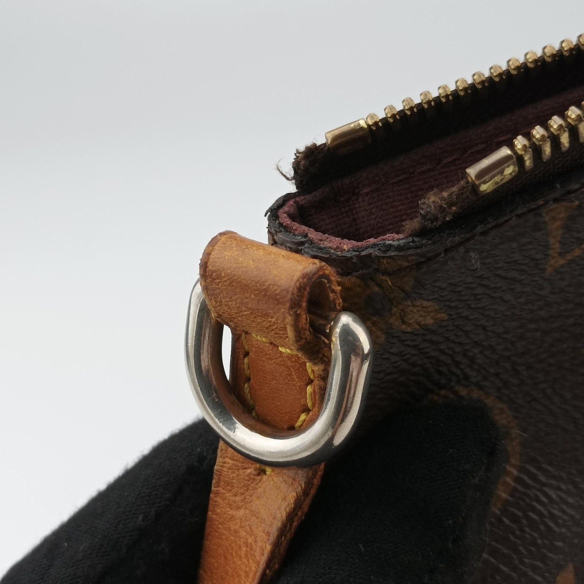 Pre-owned Louis Vuitton TURENNE MM Brown Monogram Canvas M48814 shoulderbag | stylenewstar