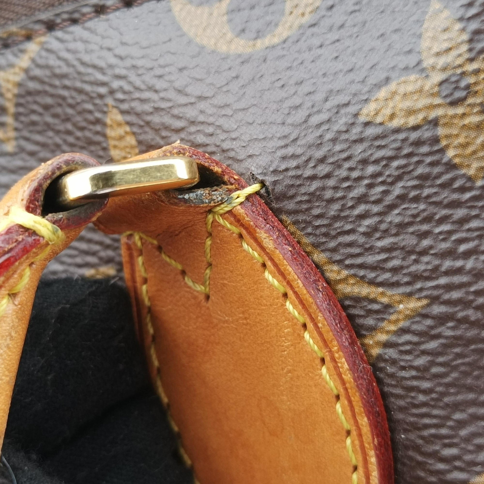 Pre-owned Louis Vuitton TURENNE MM Brown Monogram Canvas M48814 shoulderbag | stylenewstar